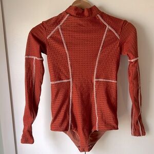 Acacia Ehukai Body Suit Small Copper Mesh